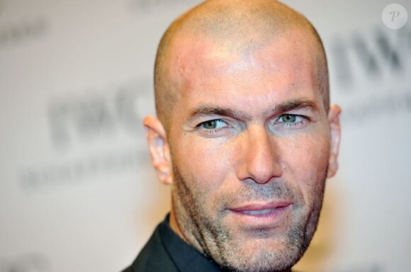 Zinédine Zidane à Genève le 22 janvier 2013