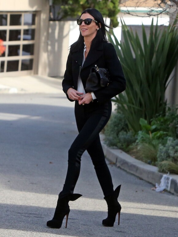 Liberty Ross quitte son domicile à Hollywood le 29 Janvier 2013.