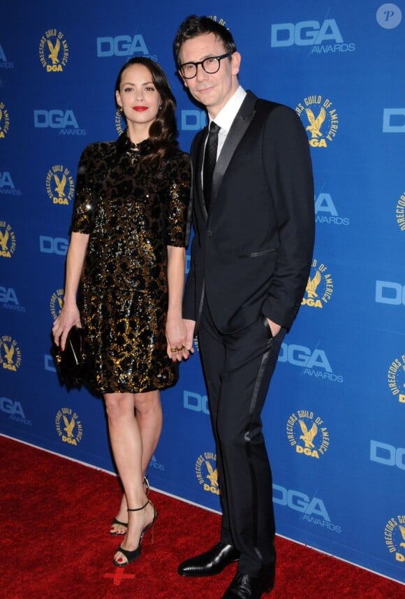 Bérénice Bejo et Michel Hazanavicius lors des 65e Directors Guild of America Awards à Hollywood le 2 février 2013