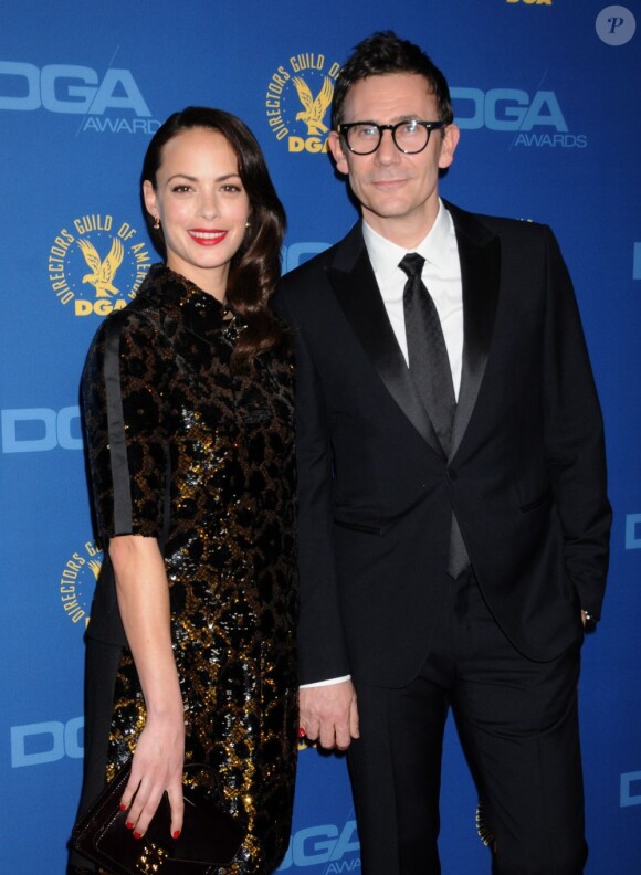 Bérénice Bejo et Michel Hazanavicius lors des 65e Directors Guild of America Awards à Hollywood le 2 février 2013
