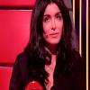 Jenifer émue pendant la prestation d'Anthony Touma dans The Voice 2, samedi 2 février 2013 sur TF1