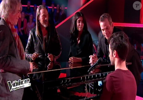 Prestation d'Anthony Touma dans l'émission The Voice 2, samedi 2 février 2013 sur TF1