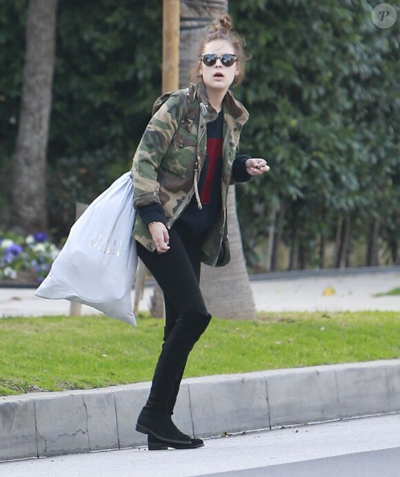Tallulah Willis dans les rues de Beverly Hills, le 4 février 2013.