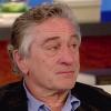 En parlant du film Happiness Therapy, Robert de Niro craque, submergé par l'émotion, lors de l'émission de Katie Couric - février 2013.
