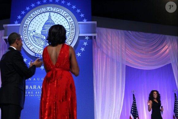 Michelle Obama à Washington, le 17 janvier 2013
