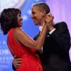 Barack Obama et Michelle Obama à Washington le 21 janvier 2013.