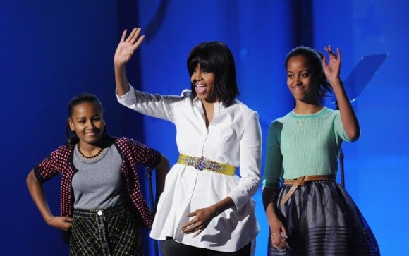 Barack Obama et Michelle Obama à Washington le 21 janvier 2013.