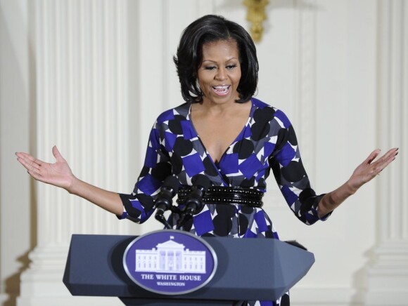 Michelle Obama à Washington, le 20 novembre 2012