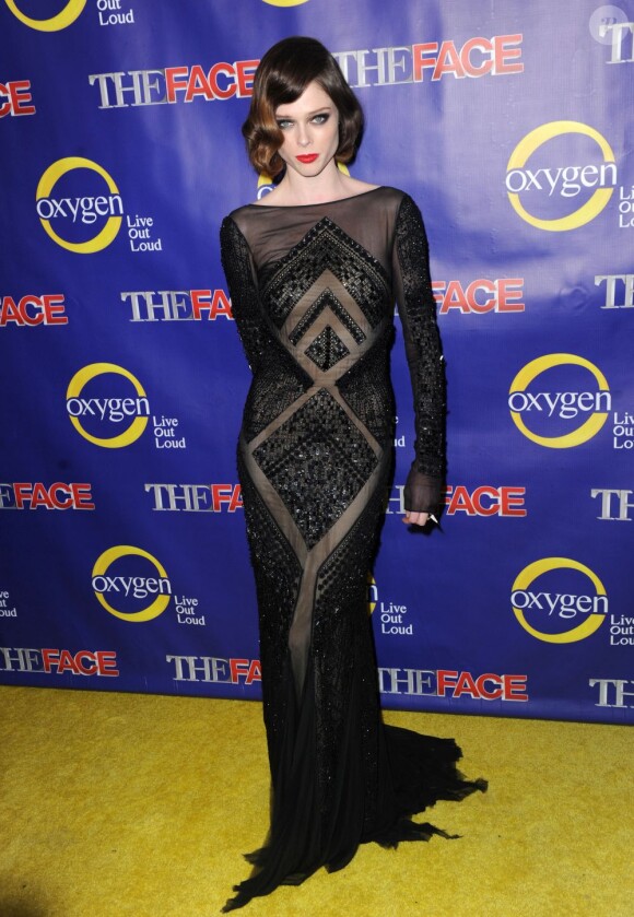 Coca Rocha lors de la soirée de l'émission The Face au club Marquee. New York, le 5 février 2013.
