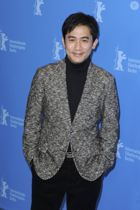 Tony Leung Chiu Wa au photocall pour le film d'ouverture The Grandmaster à la 63e Berlinale, le 7 février 2013.