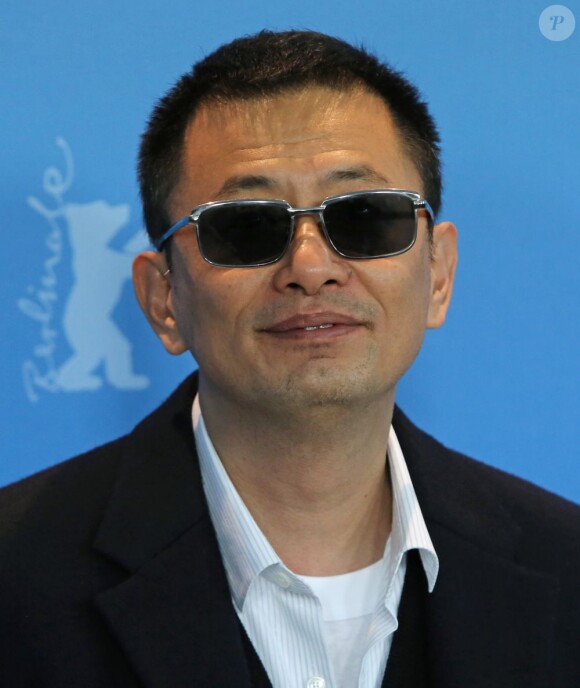 Wong Kar-wai au photocall pour le film d'ouverture The Grandmaster à la 63e Berlinale, le 7 février 2013.
