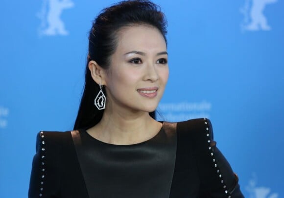 Zhang Ziyi sublime et lumineuse lors du photocall pour le film d'ouverture The Grandmaster à Berlin, le 7 février 2013.