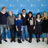 Le Jury international de la 63e Berlinale autour de Wong Kar-wai, avec Tim Robbins (USA), Andreas Dresen (Allemagne), Shirin Neshat (Iran), Susanne Bier (Danemark), Athina Rachel Tsagari (Grèce) et Ellen Kuras (USA), le 7 février 2013.