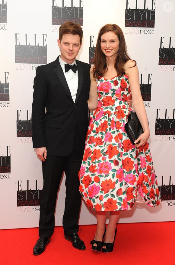 Richard Jones and Sophie Ellis-Bextoraux Elle Style Awards à Londres le 11 février 2013