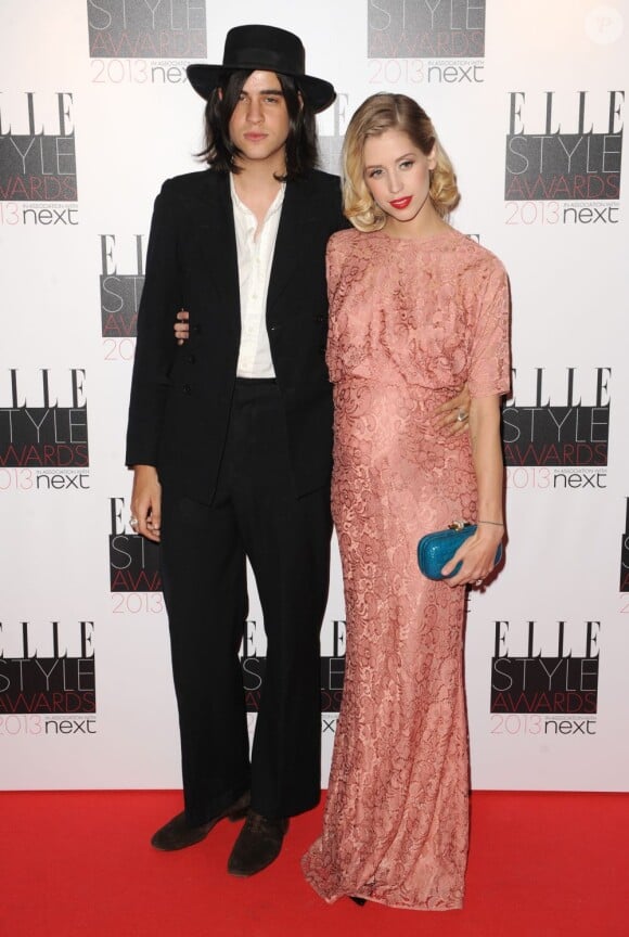 Peaches Geldof et Thomas Cohen aux Elle Style Awards à Londres le 11 février 2013