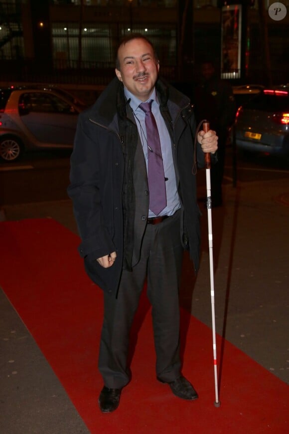 Abou Bouakaz, adjoint au maire de Paris, à la 3e édition des Trophées de l'accessibilité au Théâtre de la porte Saint-Martin à Paris, le 11 février 2013.