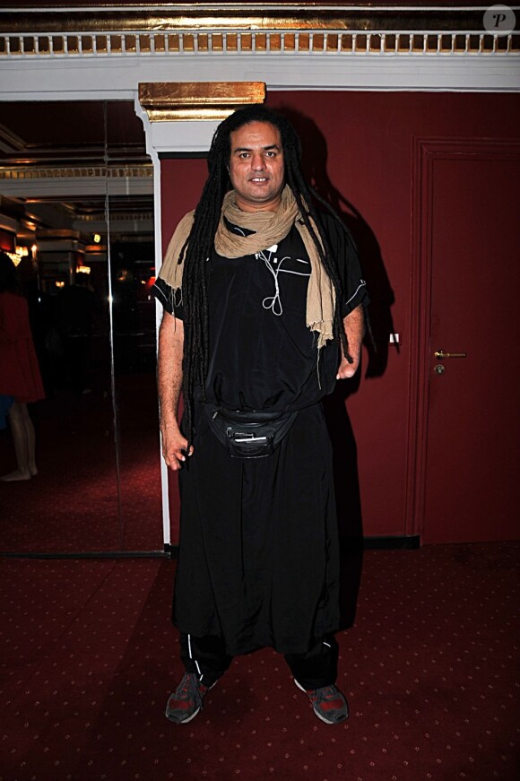 Ryadh Sallem à la 3e édition des Trophées de l'accessibilité au Théâtre de la porte Saint-Martin à Paris, le 11 février 2013.