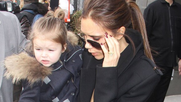Victoria Beckham : Complice avec sa fille Harper pour une session shopping