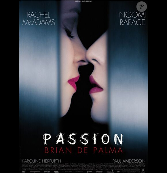 Affiche officielle du film Passion.