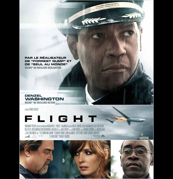 Affiche officielle du film Flight.