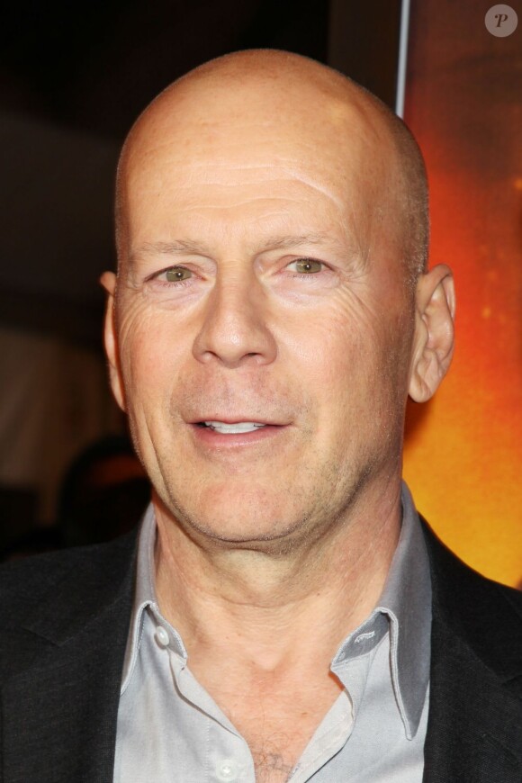 Bruce Willis à l'affiche de Die Hard 5 lors d'une soirée à l'AMC Empire de New York le 13 février 2013