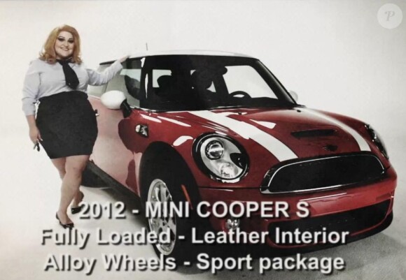 Beth Ditto dans le nouveau clip de son groupe Gossip, Get a job, extrait de l'album A joyful noise, sorti en 2012.