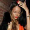 Rihanna à la sortie du Blok à Los Angeles, le 14 février 2013.