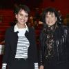 Exclu : Najat Vallaud-Belkacem et Anne Sinclair à la cérémonie du 1er prix Françoise Giroud à Paris le 17 janvier 2013.