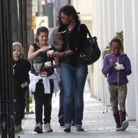 Shiloh et Zahara, filles d'Angelina Jolie et Brad Pitt, craquantes gourmandes