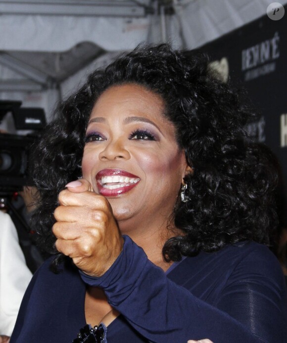 Oprah Winfrey à New York le 12 février 2013