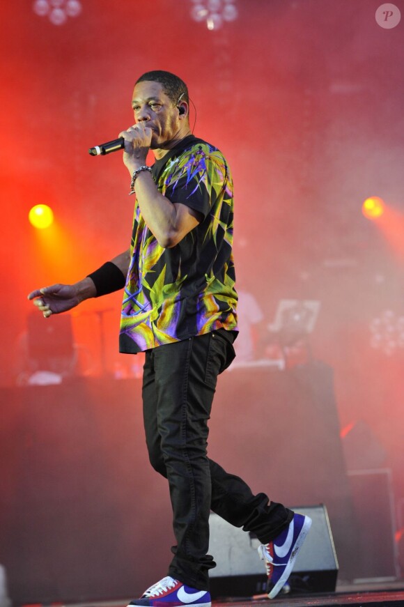 JoeyStarr lors du Festival des Solidays le 24 juin 2012