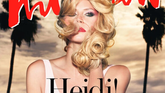 Heidi Klum : Pin-up sexy pour faire honneur à son Allemagne natale