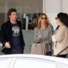L'acteur Patrick Dempsey et sa femme Jillian font du shopping à West Hollywood, le 19 février 2013.