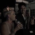Pink et Nate Ruess sur le tournage du clip Just Give Me A Reason. Février 2013.