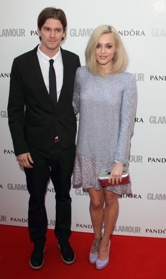 Fearne Cotton et son petit ami Jesse Wood à Londres, le 29 mai 2012.