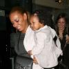 Mel B, ex-membre des Spice Girls, emmène ses filles Phoenix, Angel et Madison dîner au restaurant Mr.Chow à Beverly Hills, le 19 février 2013.