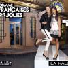 Cindy Fabre prend la pose pour une nouvelle campagne de pub pour les magasins La Halle dévoilée en février 2012.