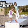 Laury Thilleman prend la pose pour une nouvelle campagne de pub pour les magasins La Halle dévoilée en février 2012.