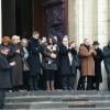 Les obsèques de Christian Azzopardi à Paris, le 22 février 2013.