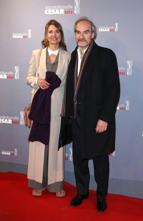 Michel Vuillermoz lors de la cérémonie des César le 22 février 2013 à Paris