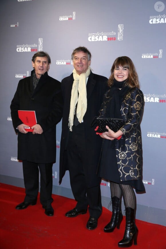 Benoît Jacquot lors de la cérémonie des César le 22 février 2013 à Paris
