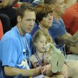 Ryan et Jada lors d'un match de Kim Clijsters au USTA Billie Jean King National Tennis Center lors de l'US Open de New York City le 1er septembre 2012