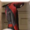 Andrew Garfield en homme-araignée sur le tournage de The Amazing-Spider-Man 2 à New York, le 25 février 2013.