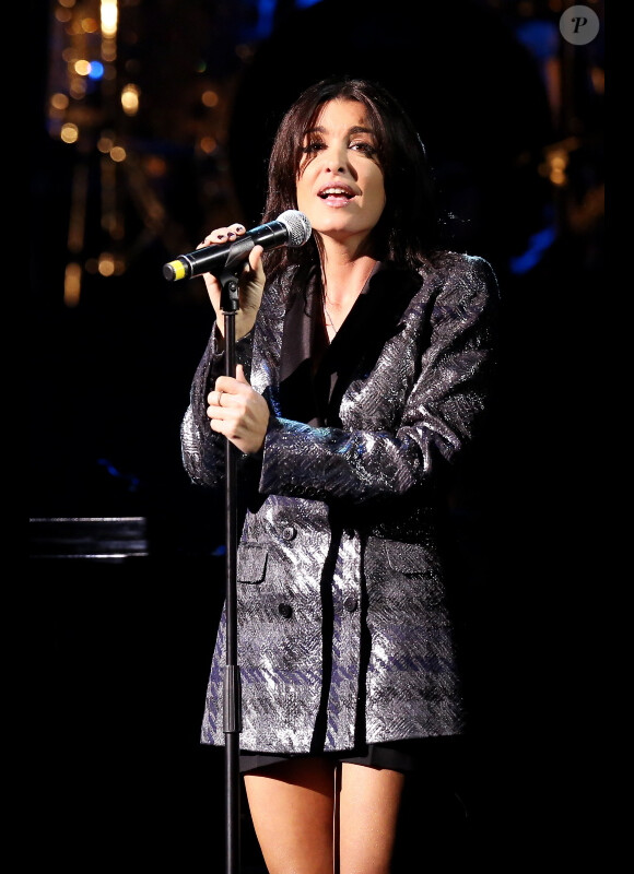 Jenifer - Alain Chamfort a donné un concert exceptionnel au grand Rex sur le thème Elles et Lui à Paris le 30 janvier 2013.