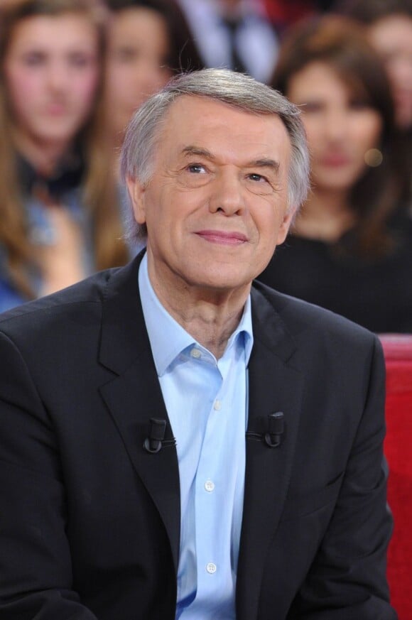 Salvatore Adamo - Enregistrement de l'émission Vivement Dimanche à Paris, le 27 février 2013 et qui sera diffusée le 3 Mars.