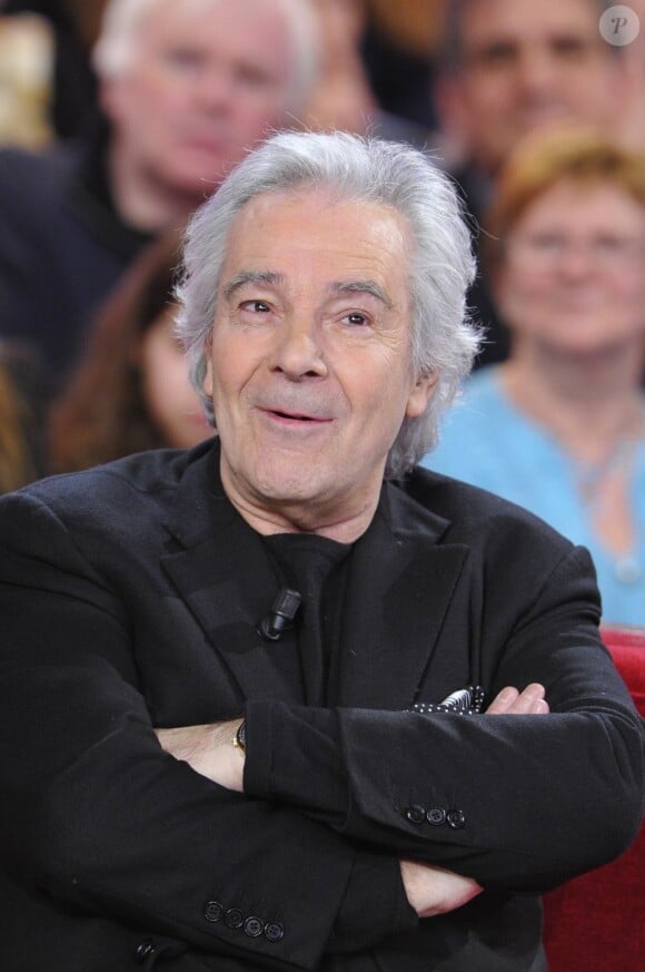 Pierre Arditi - Enregistrement de l'émission Vivement Dimanche à Paris, le 27 février 2013 et qui sera diffusée le 3 Mars.