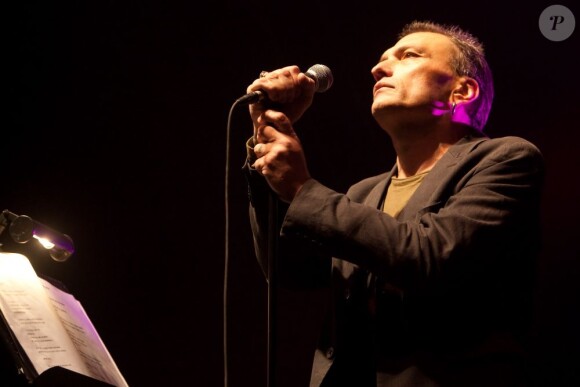 Daniel Darc en concert à Paris, le 18 septembre 2010.