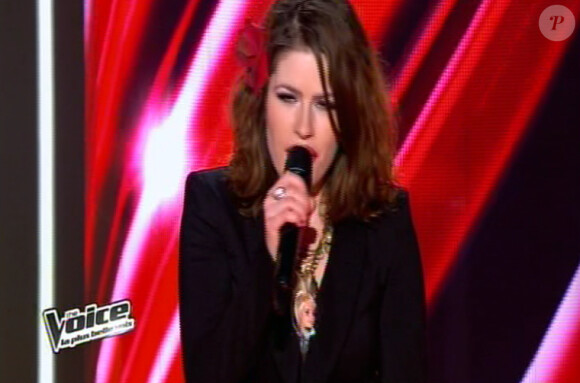 Caroline Rose dans The Voice 2, diffusée depuis le 2 février 2013 sur TF1.