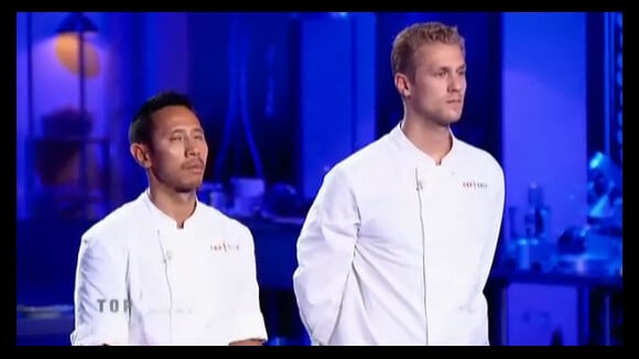 Top Chef 2013 : Julien éliminé, Joris ensanglanté, bras de fer et culturisme