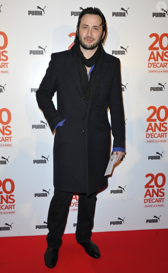 Michaël Cohen pendant l'avant-première du film 20 ans d'écart au Gaumont Opéra Capucines à Paris, le 6 mars 2013.